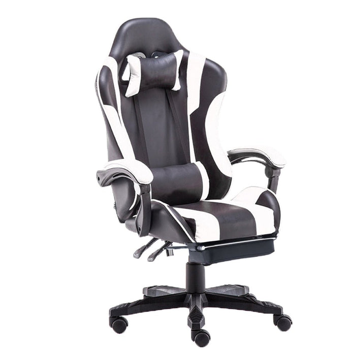 Gaming Chair Executive Racer Recliner - Large, Blue
