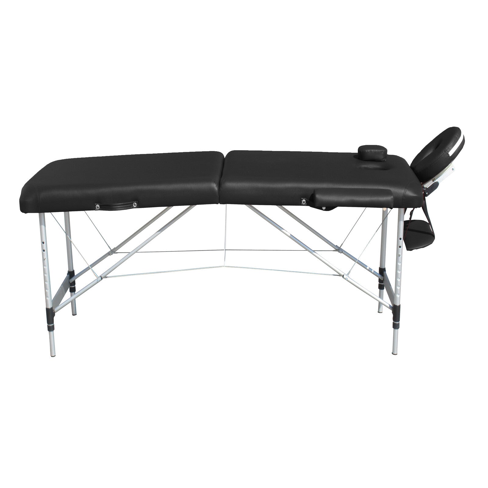 Portable 2-Fold Aluminium Massage Table for Beauty Therapy