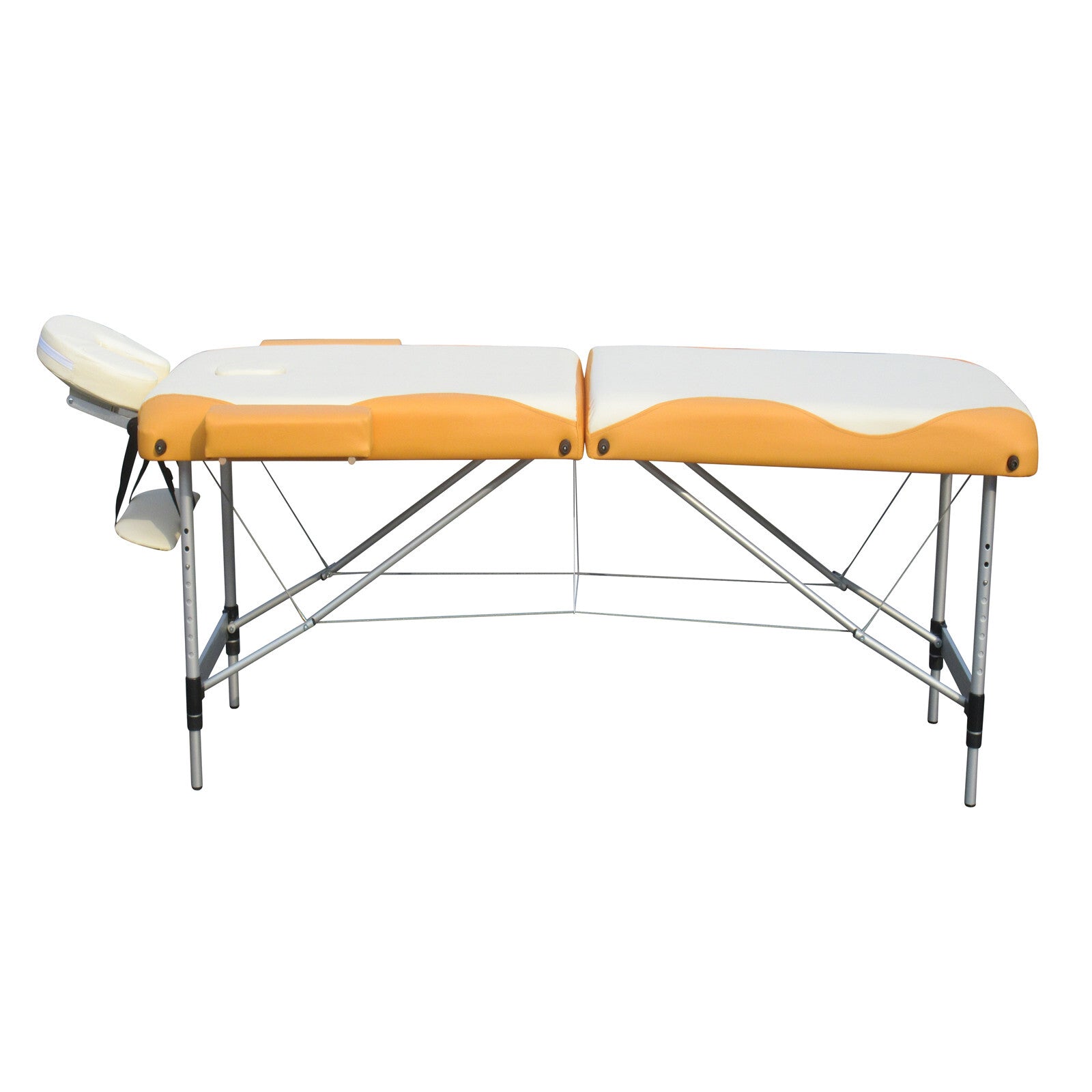 Portable 2-Fold Aluminium Massage Table for Beauty Therapy