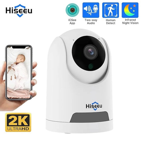 Fh2C 2Mp Wifi Wireless Security Camera For Home/Baby/Pet