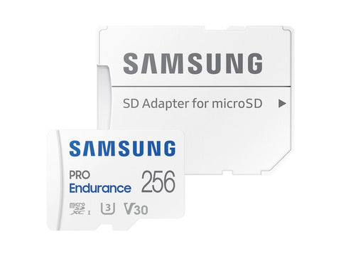 256GB PRO Endurance microSDXC with Adapter