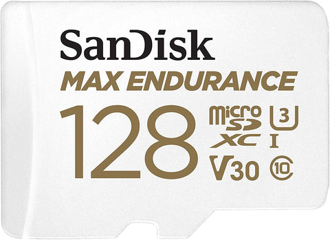 Max Endurance Microsdxc Card Sqqvr 128G (60 000 Hrs) Uhs-I C10 U3 V30 100Mb