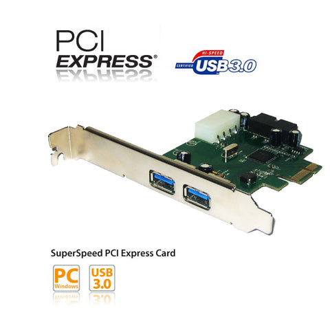 4 Port Usb3.0 Pci-Expresses Card (2 External Port)