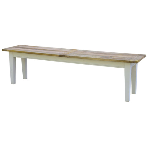 Dining Bench Seat 130Cm Mango Wood French Provincial Furniture