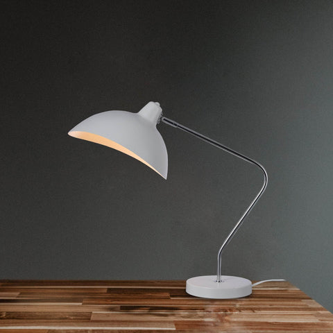 Abby Table Lamp White