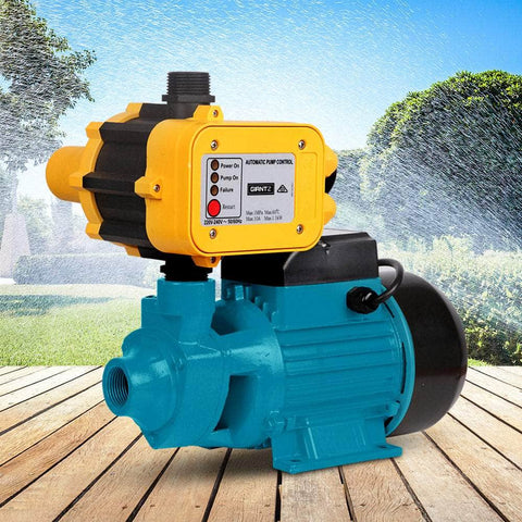 Auto Peripheral Pump Clean Water Garden Farm Rain Tank Irrigation QB80