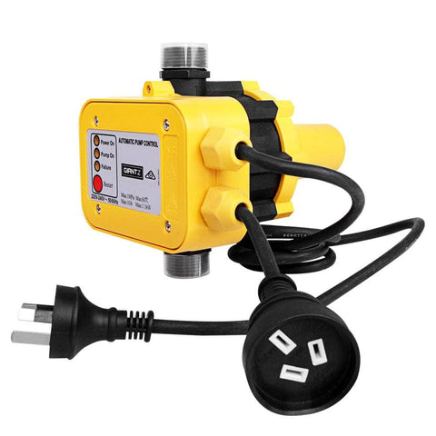 Water Pressure Pump Controller Auto Switch Control Electric Electronic Yellow