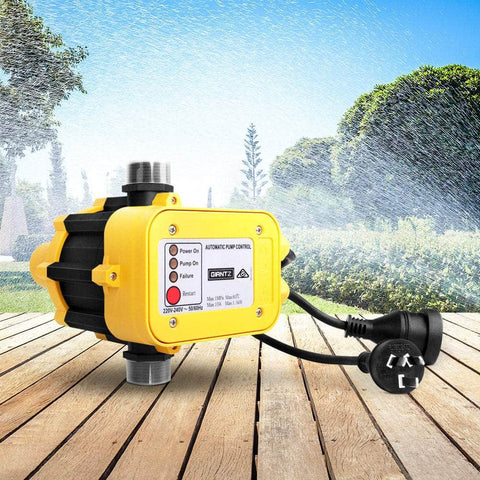 Automatic Electronic Water Pump Controller - Yellow
