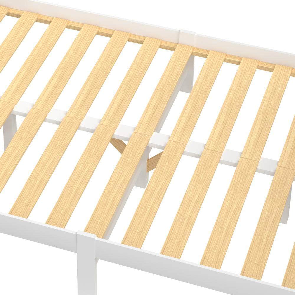 Bed Frame Pine Wooden Timber Base Platform Bedroom