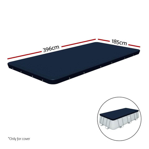 Above Ground Pool Cover 4.12X2.01M Pvc Blanket