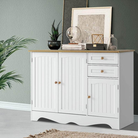 Buffet Sideboard 3 Doors - Berne White