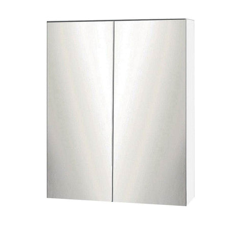 Bathroom Mirror Cabinet 600X720Mm White