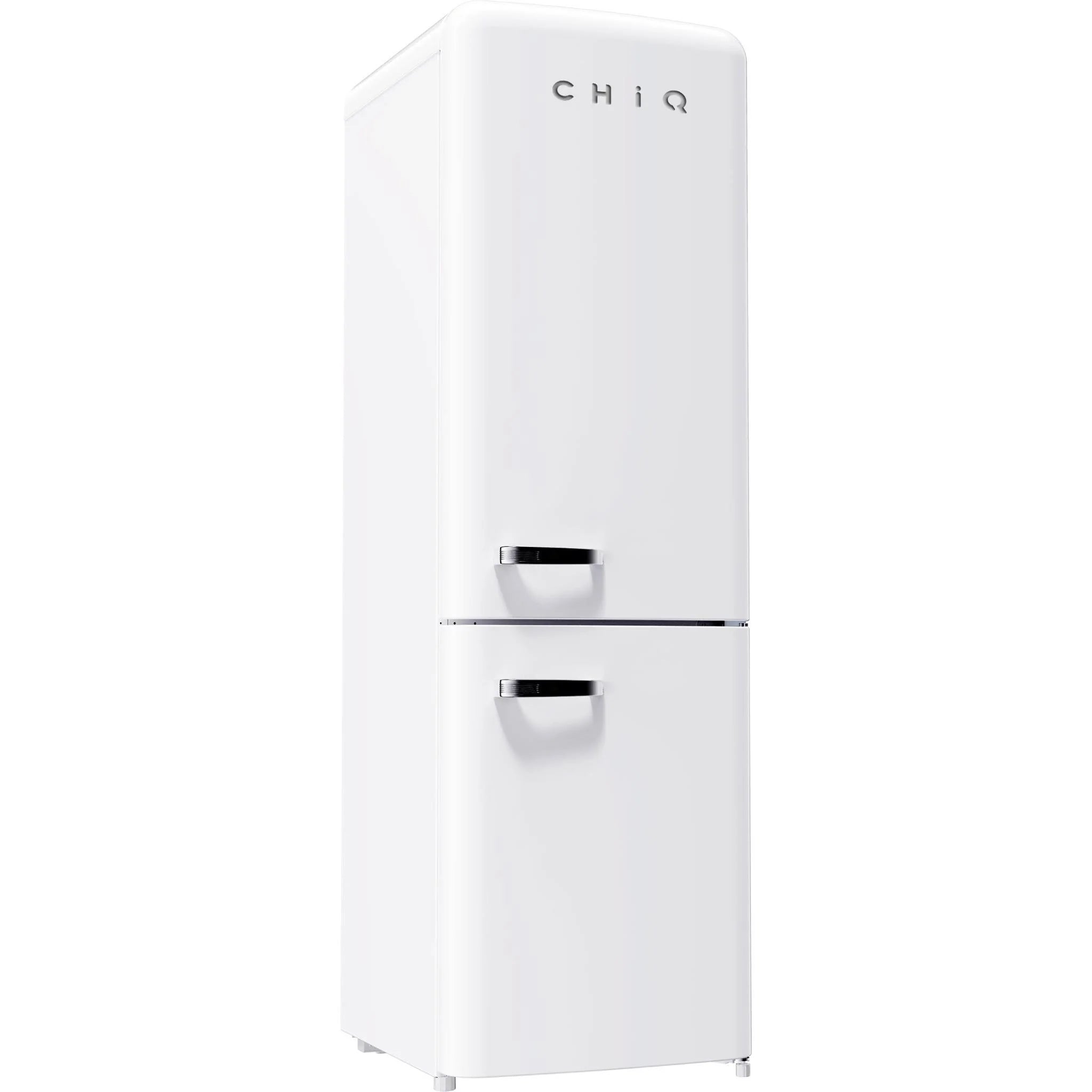 CHiQ 231L Retro Bottom Mount Fridge (White) Simple deals