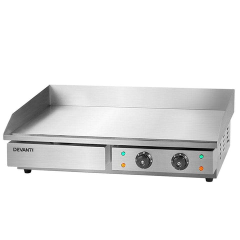 Commercial Electric Griddle 73Cm Bbq Grill Plate 4400W