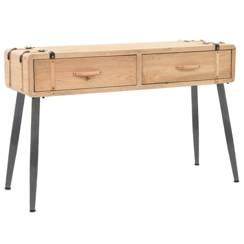 Console Table Durable Solid Fir Wood