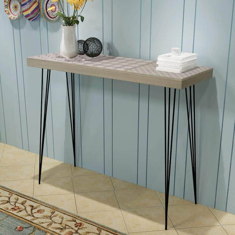 Console Table Grey