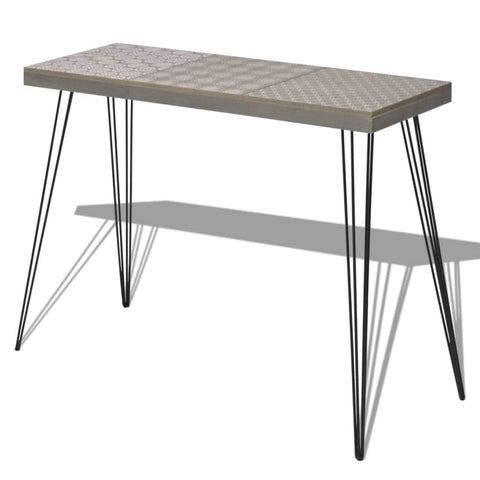 Console Table Grey