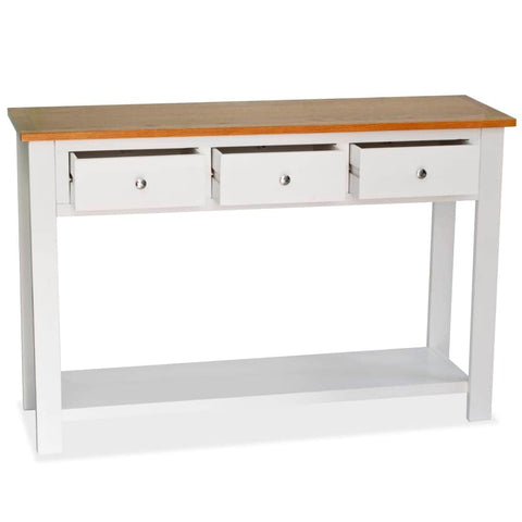 Console Table  Solid Oak Wood