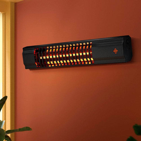 Devanti Electric Strip Heater Infrared Radiant Heaters Reamote control 2000W