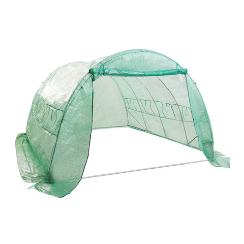 Dome Hoop Tunnel Polytunnel 4X3X2M Garden Greenhouse Walk-In Shed Pe