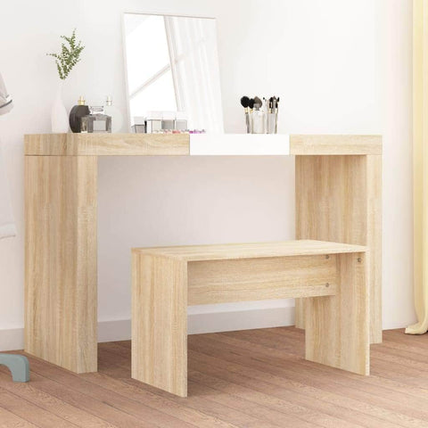 Dressing Stool Sonoma Oak Engineered Wood
