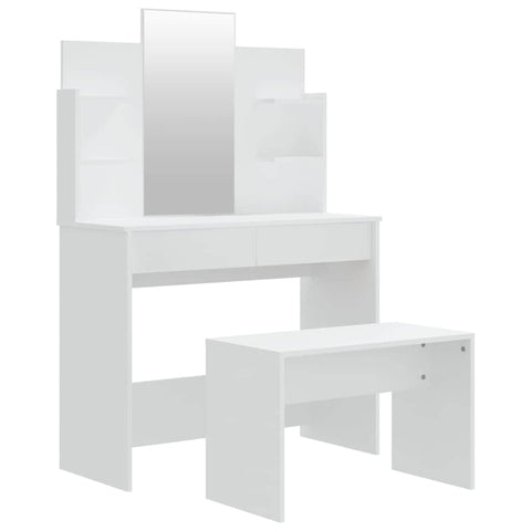 Dressing Table Set, White