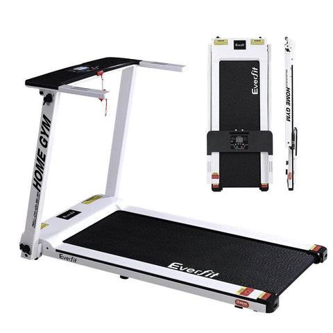 Treadmill Electric Home Gym Fitness Exercise Fully Foldable 420Mm White