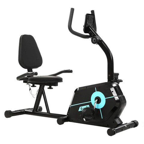 Exercise Bike Magnetic Recumbent Indoor Cycling Home Gym Cardio 120Kg