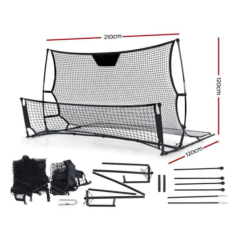 2.1M Football Soccer Net Portable Goal Net Rebounder Sports Training