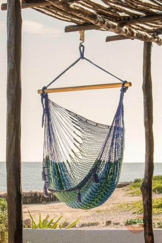Extra Large Mexican Hammock Chair - Caribe Color