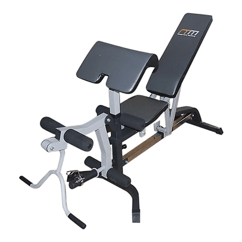 Fid Flat Incline Decline Bench Press W/ Leg Extension