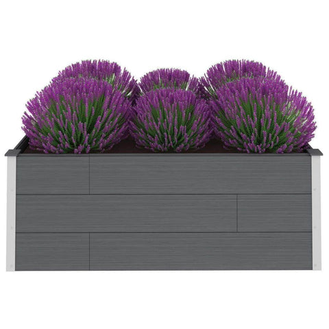 Garden Planter Grey WPC