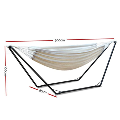 Hammock Bed With Stand Outdoor Camping Hammocks Steel Frame