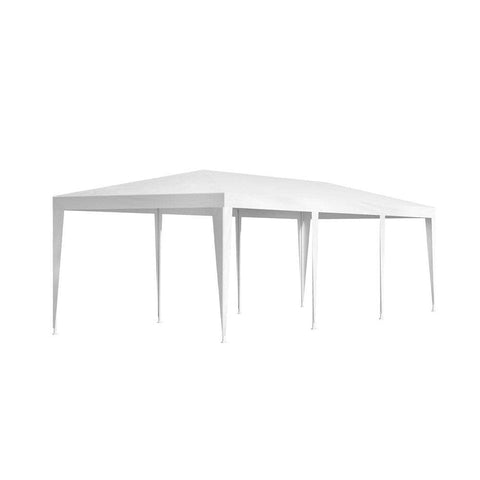 Gazebo 3x9 Wedding Party Marquee Tent Outdoor Event Camping Shade White