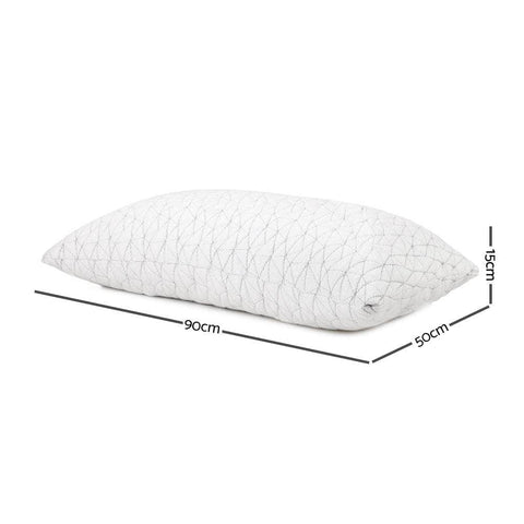 Memory Foam Pillow King Size Twin Pack