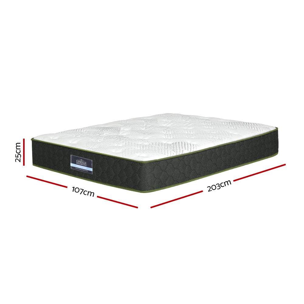 Green Tea Infused 5-Zone Medium Firm Mattress for King Single Beds