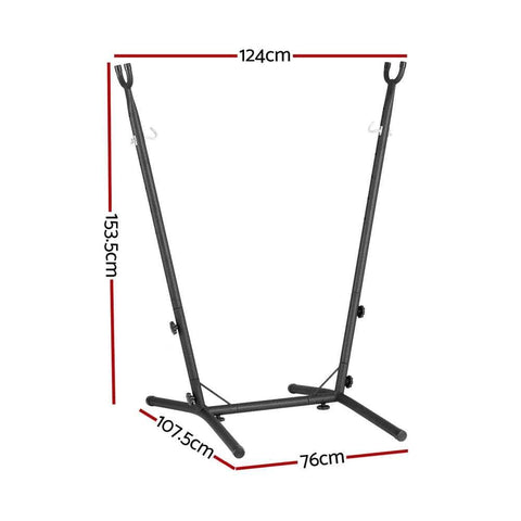 Hammock Chair Stand Metal Frame Black