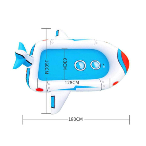 Inflatable Sprinkler Pool For Kids - Spaceship