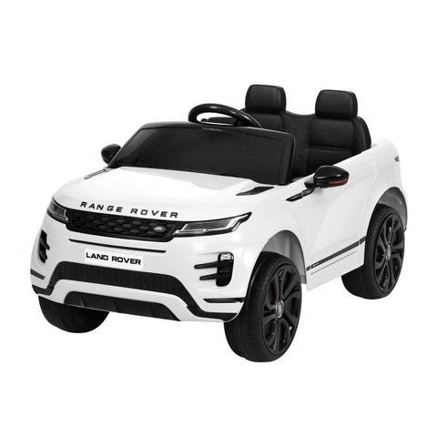 Kids Electric Ride On Car Land Rover Remote 12V White