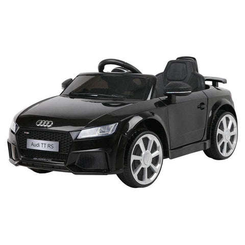 Kids Electric Ride On Car Audi Licensed Ttrs Toy Cars Remote 12V Battery Black