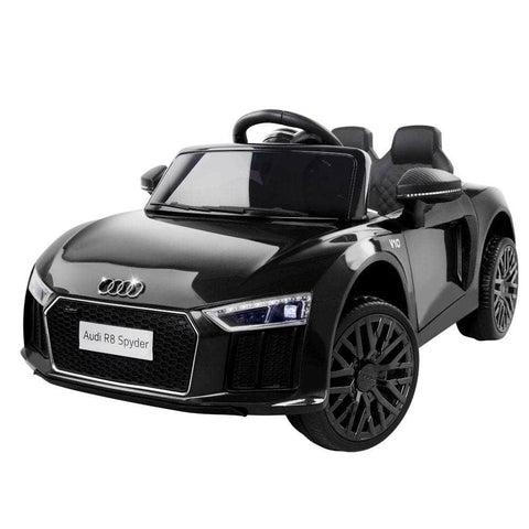 Kids Ride On Car Audi R8 Licensed Electric 12V Black