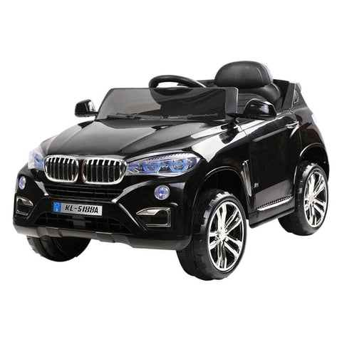 Rigo Kids Electric Ride On Car Suv Bmw-Inspired X5 Toy Cars Remote Black