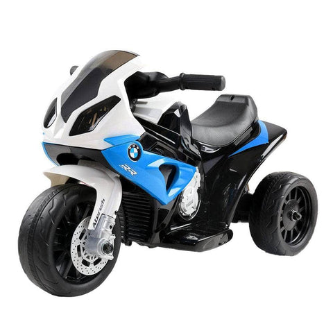 Kids Electric Police Motorcycle, Bmw S1000Rr, Blue