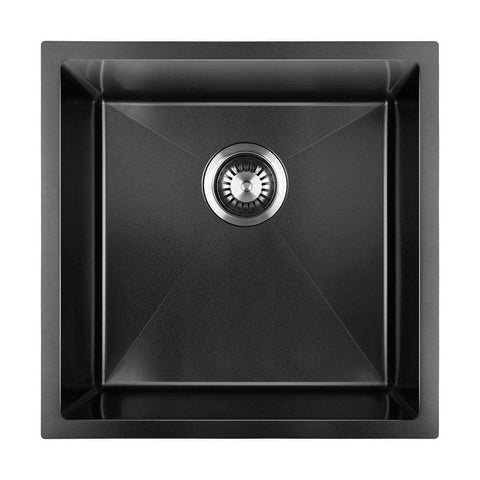 Kitchen Sink Basin Stainless Steel Bathroom Laundry Single Bowl