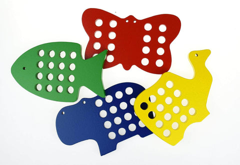 Lacing Animal Pack Of 4