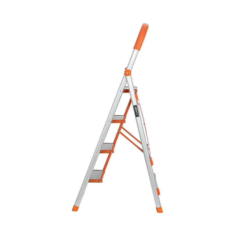 Lightweight Non-Slip Folding Ladder with Secure Platform for Hassle-Free Climbing
