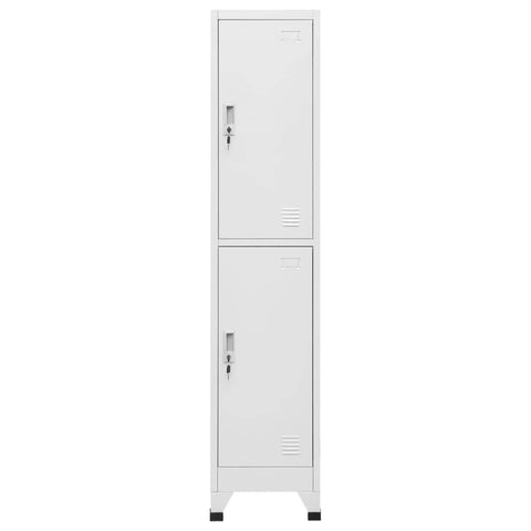 Locker Cabinet with 2 Compartments