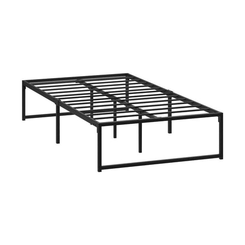 Metal Bed Frame Beds Platform Black