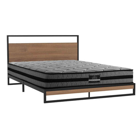 Metal Bed Frame Beds Platform with Mattress