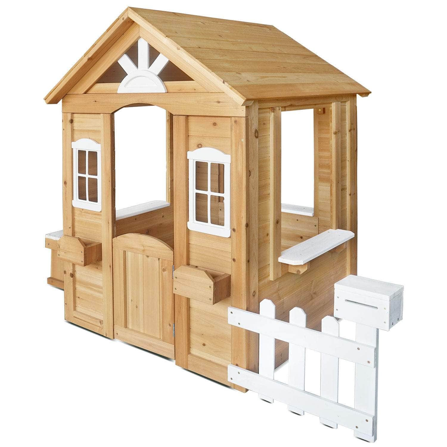 Natural Teddy V2 Cubby House by Lifespan Kids